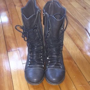 Lace Up Boots